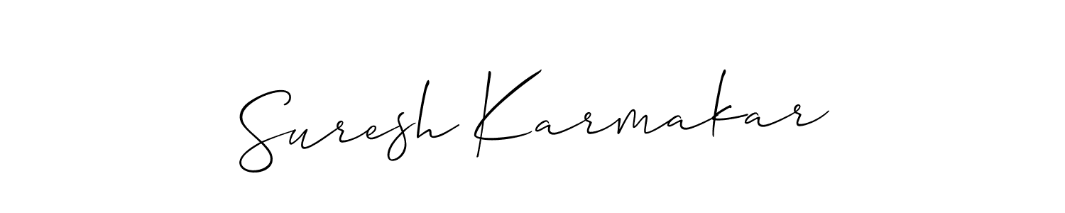 Best and Professional Signature Style for Suresh Karmakar. Allison_Script Best Signature Style Collection. Suresh Karmakar signature style 2 images and pictures png