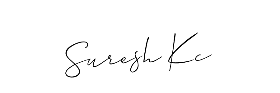 Here are the top 10 professional signature styles for the name Suresh Kc. These are the best autograph styles you can use for your name. Suresh Kc signature style 2 images and pictures png