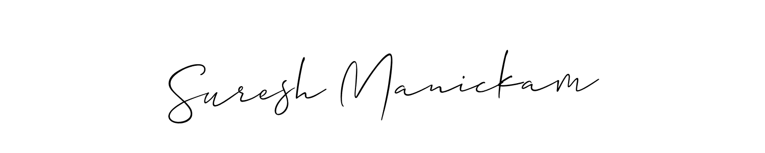 Make a beautiful signature design for name Suresh Manickam. Use this online signature maker to create a handwritten signature for free. Suresh Manickam signature style 2 images and pictures png
