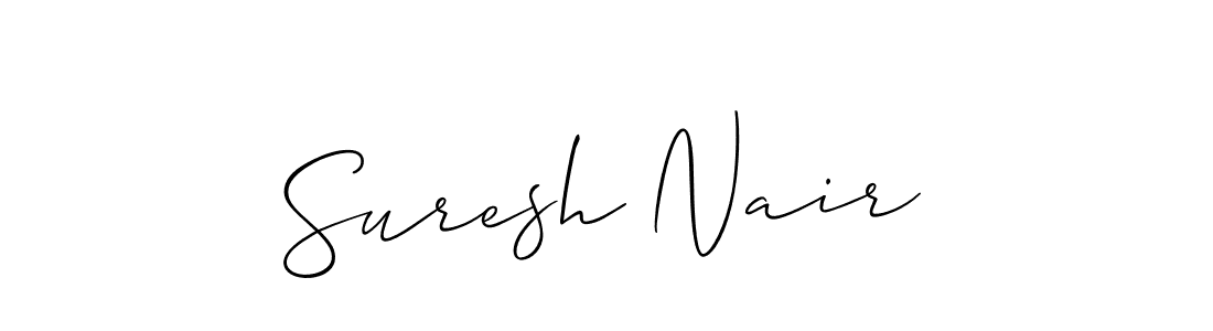 Once you've used our free online signature maker to create your best signature Allison_Script style, it's time to enjoy all of the benefits that Suresh Nair name signing documents. Suresh Nair signature style 2 images and pictures png