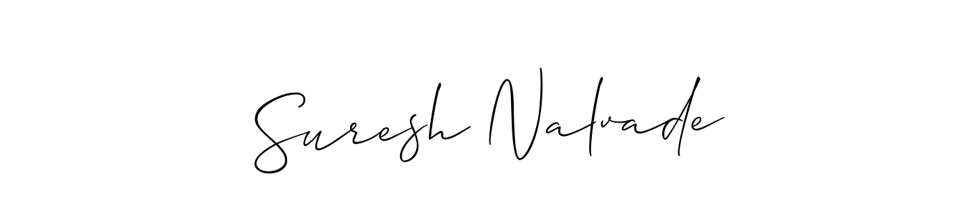 You can use this online signature creator to create a handwritten signature for the name Suresh Nalvade. This is the best online autograph maker. Suresh Nalvade signature style 2 images and pictures png