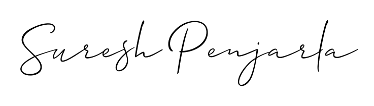 Enhance your business communications with Suresh Penjarla signature in Allison_Script lettering. Clean, modern, and universally compatible. Suresh Penjarla signature style 2 images and pictures png