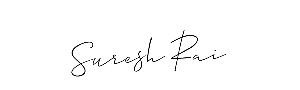 Make a short Suresh Rai signature style. Manage your documents anywhere anytime using Allison_Script. Create and add eSignatures, submit forms, share and send files easily. Suresh Rai signature style 2 images and pictures png