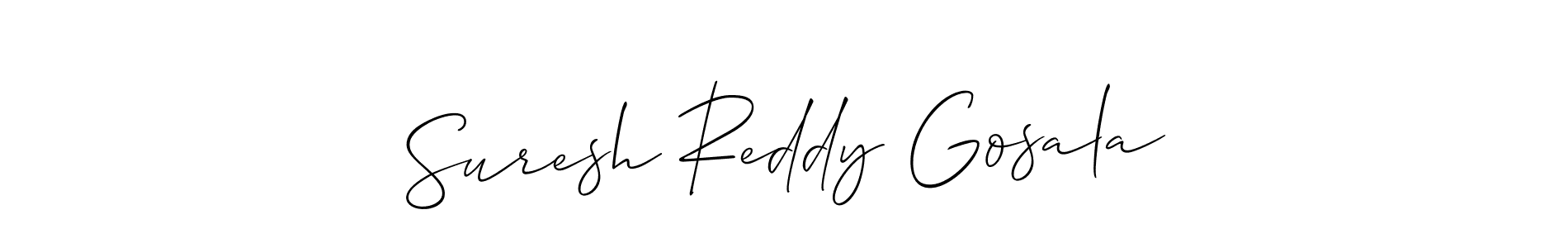 See photos of Suresh Reddy Gosala official signature by Spectra . Check more albums & portfolios. Read reviews & check more about Allison_Script font. Suresh Reddy Gosala signature style 2 images and pictures png