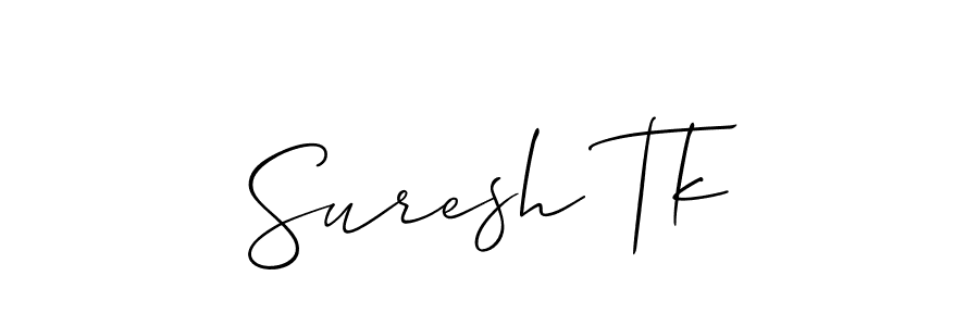 Check out images of Autograph of Suresh Tk name. Actor Suresh Tk Signature Style. Allison_Script is a professional sign style online. Suresh Tk signature style 2 images and pictures png