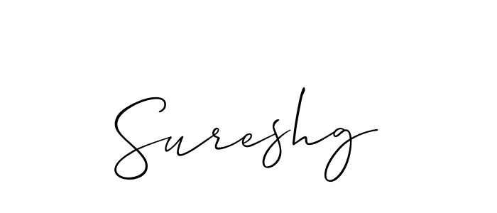 Make a beautiful signature design for name Sureshg. Use this online signature maker to create a handwritten signature for free. Sureshg signature style 2 images and pictures png