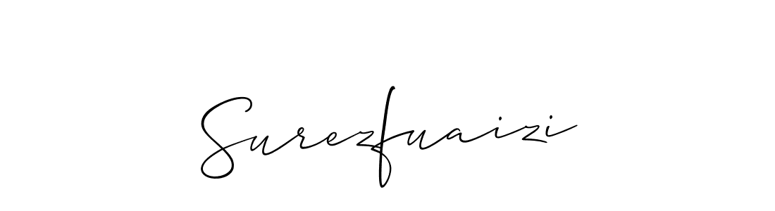See photos of Surezfuaizi official signature by Spectra . Check more albums & portfolios. Read reviews & check more about Allison_Script font. Surezfuaizi signature style 2 images and pictures png