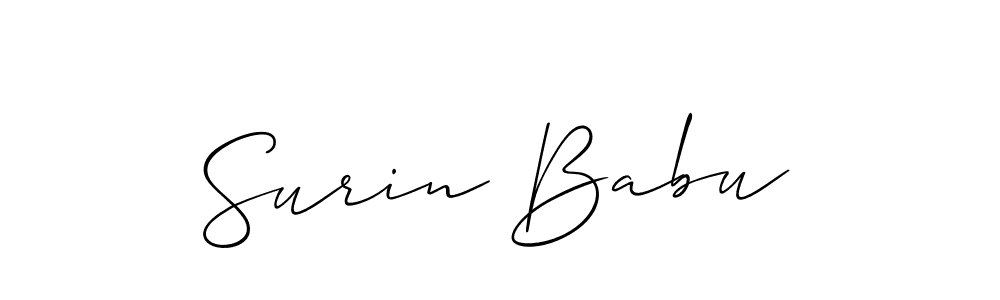 Here are the top 10 professional signature styles for the name Surin Babu. These are the best autograph styles you can use for your name. Surin Babu signature style 2 images and pictures png