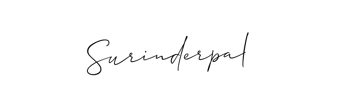 Similarly Allison_Script is the best handwritten signature design. Signature creator online .You can use it as an online autograph creator for name Surinderpal. Surinderpal signature style 2 images and pictures png