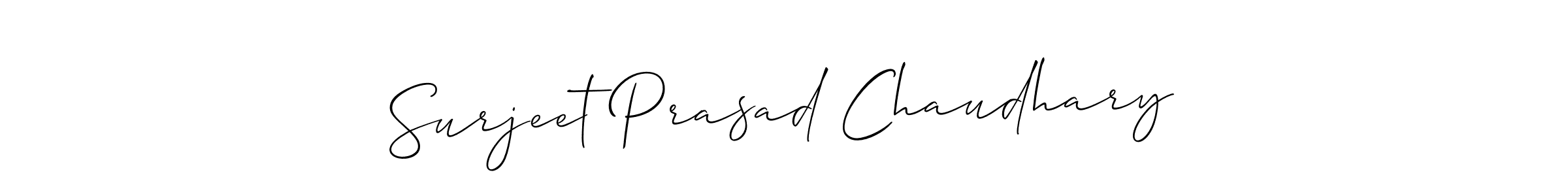 Similarly Allison_Script is the best handwritten signature design. Signature creator online .You can use it as an online autograph creator for name Surjeet Prasad Chaudhary. Surjeet Prasad Chaudhary signature style 2 images and pictures png