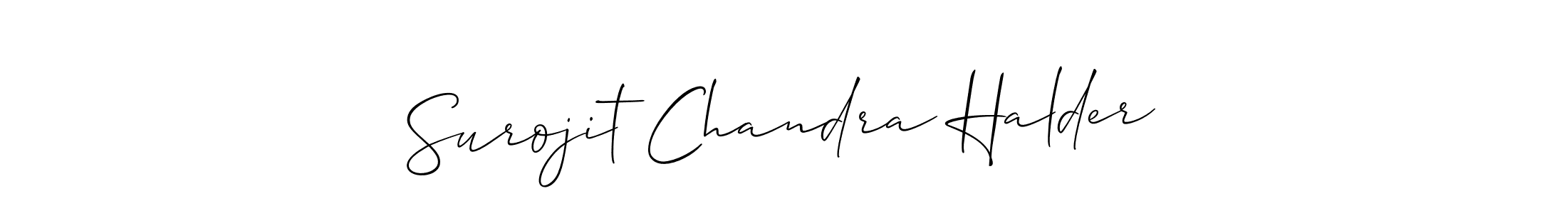 Make a beautiful signature design for name Surojit Chandra Halder. Use this online signature maker to create a handwritten signature for free. Surojit Chandra Halder signature style 2 images and pictures png