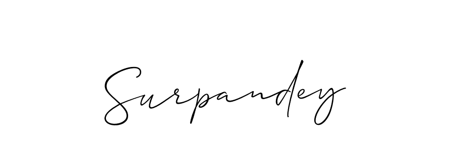 This is the best signature style for the Surpandey name. Also you like these signature font (Allison_Script). Mix name signature. Surpandey signature style 2 images and pictures png