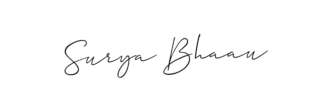 You can use this online signature creator to create a handwritten signature for the name Surya Bhaau. This is the best online autograph maker. Surya Bhaau signature style 2 images and pictures png