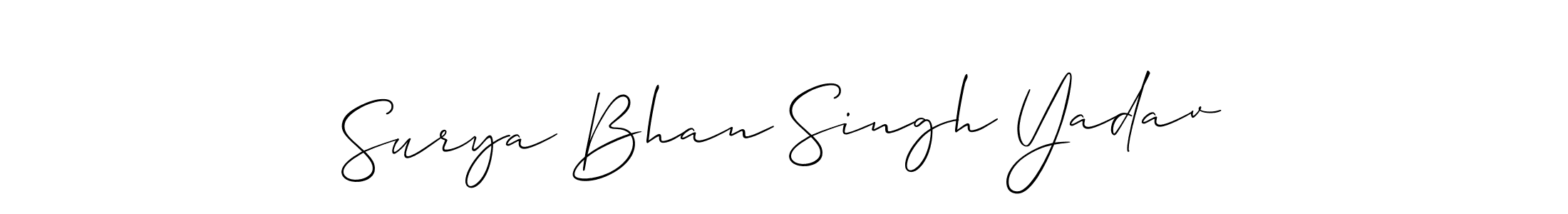 Make a beautiful signature design for name Surya Bhan Singh Yadav. Use this online signature maker to create a handwritten signature for free. Surya Bhan Singh Yadav signature style 2 images and pictures png