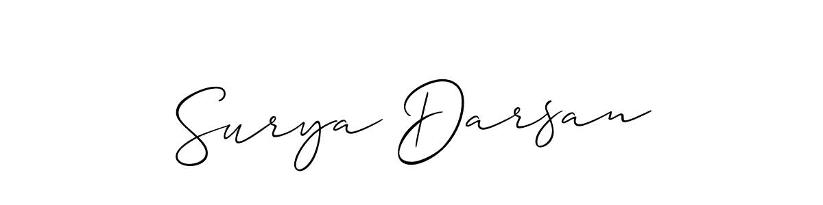 This is the best signature style for the Surya Darsan name. Also you like these signature font (Allison_Script). Mix name signature. Surya Darsan signature style 2 images and pictures png