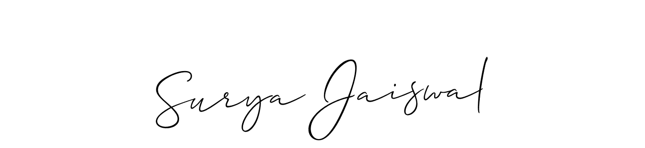 Here are the top 10 professional signature styles for the name Surya Jaiswal. These are the best autograph styles you can use for your name. Surya Jaiswal signature style 2 images and pictures png