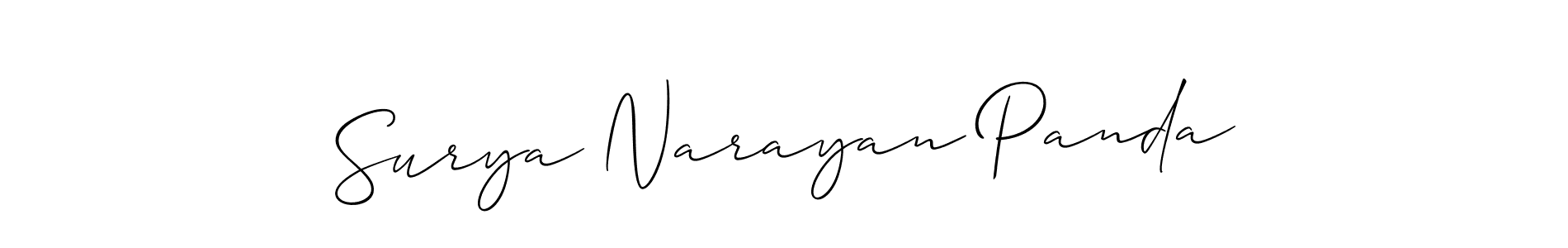 Once you've used our free online signature maker to create your best signature Allison_Script style, it's time to enjoy all of the benefits that Surya Narayan Panda name signing documents. Surya Narayan Panda signature style 2 images and pictures png