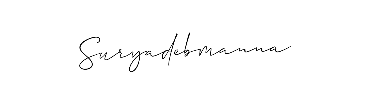 You can use this online signature creator to create a handwritten signature for the name Suryadebmanna. This is the best online autograph maker. Suryadebmanna signature style 2 images and pictures png