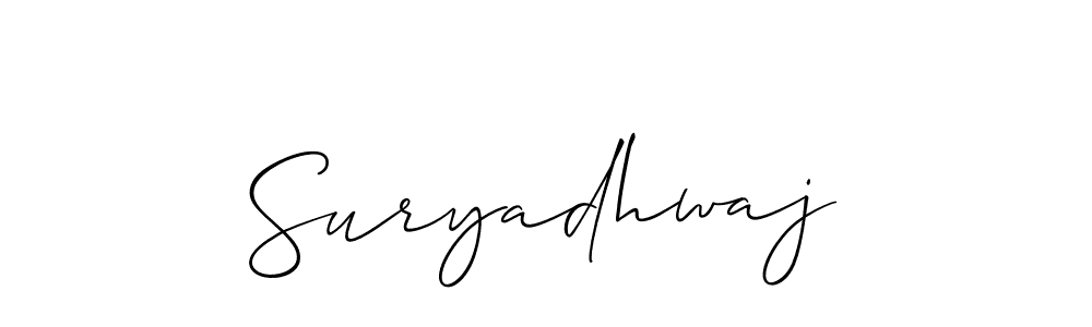 It looks lik you need a new signature style for name Suryadhwaj. Design unique handwritten (Allison_Script) signature with our free signature maker in just a few clicks. Suryadhwaj signature style 2 images and pictures png