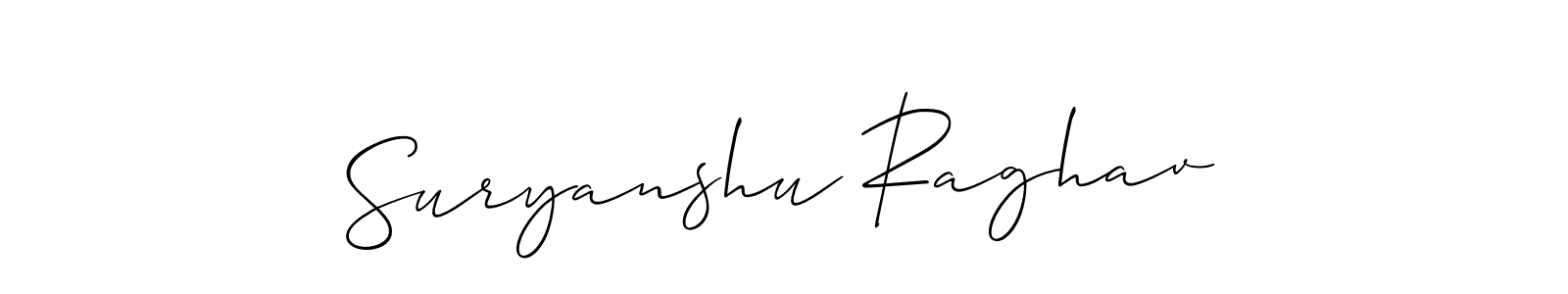 Here are the top 10 professional signature styles for the name Suryanshu Raghav. These are the best autograph styles you can use for your name. Suryanshu Raghav signature style 2 images and pictures png