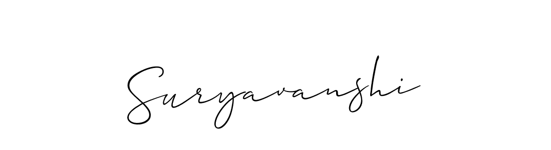 if you are searching for the best signature style for your name Suryavanshi. so please give up your signature search. here we have designed multiple signature styles  using Allison_Script. Suryavanshi signature style 2 images and pictures png