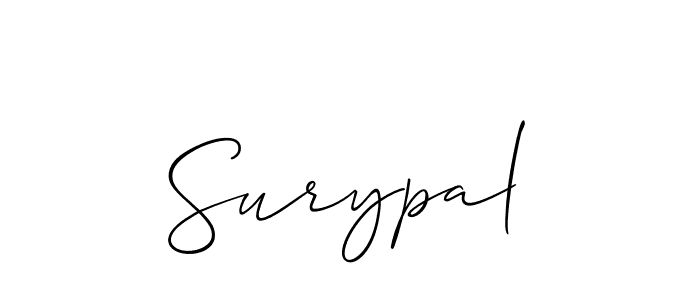 Best and Professional Signature Style for Surypal. Allison_Script Best Signature Style Collection. Surypal signature style 2 images and pictures png