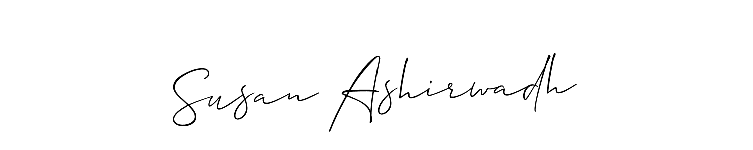 This is the best signature style for the Susan Ashirwadh name. Also you like these signature font (Allison_Script). Mix name signature. Susan Ashirwadh signature style 2 images and pictures png