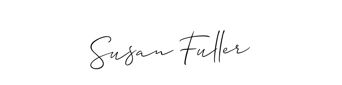 It looks lik you need a new signature style for name Susan Fuller. Design unique handwritten (Allison_Script) signature with our free signature maker in just a few clicks. Susan Fuller signature style 2 images and pictures png