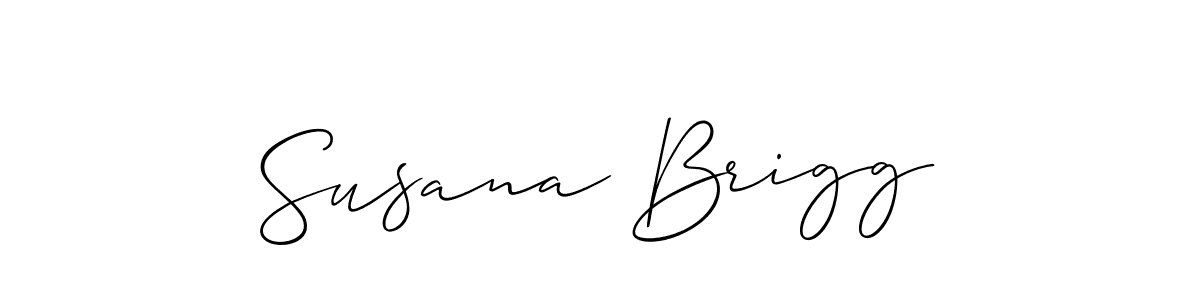 It looks lik you need a new signature style for name Susana Brigg. Design unique handwritten (Allison_Script) signature with our free signature maker in just a few clicks. Susana Brigg signature style 2 images and pictures png