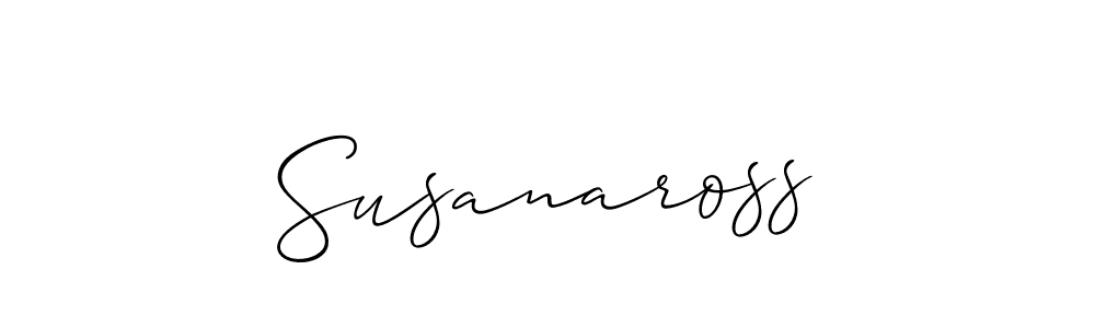 Once you've used our free online signature maker to create your best signature Allison_Script style, it's time to enjoy all of the benefits that Susanaross name signing documents. Susanaross signature style 2 images and pictures png