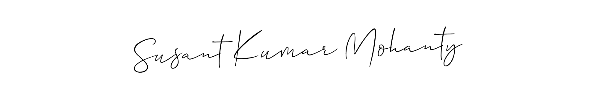 This is the best signature style for the Susant Kumar Mohanty name. Also you like these signature font (Allison_Script). Mix name signature. Susant Kumar Mohanty signature style 2 images and pictures png