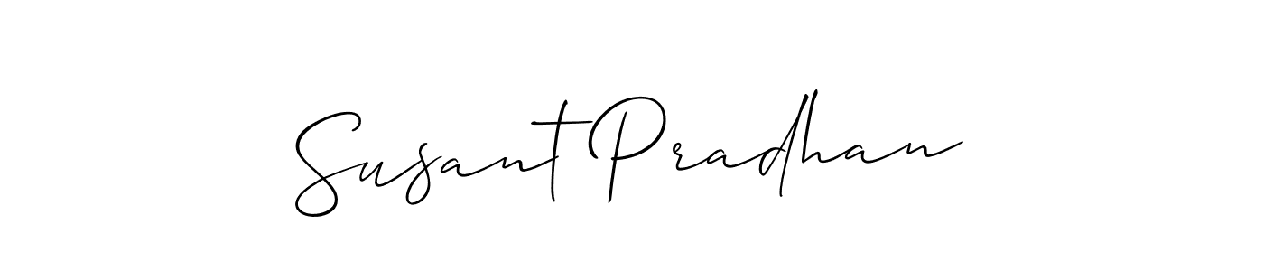 Once you've used our free online signature maker to create your best signature Allison_Script style, it's time to enjoy all of the benefits that Susant Pradhan name signing documents. Susant Pradhan signature style 2 images and pictures png