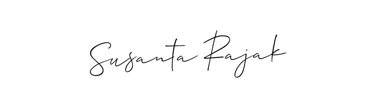 Also You can easily find your signature by using the search form. We will create Susanta Rajak name handwritten signature images for you free of cost using Allison_Script sign style. Susanta Rajak signature style 2 images and pictures png