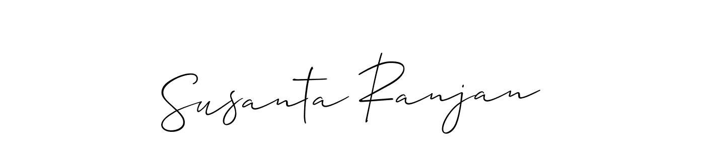 Best and Professional Signature Style for Susanta Ranjan. Allison_Script Best Signature Style Collection. Susanta Ranjan signature style 2 images and pictures png