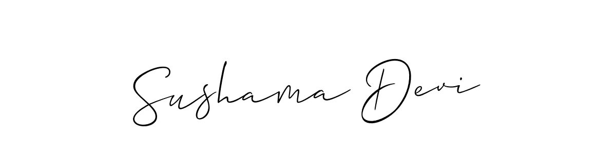 You can use this online signature creator to create a handwritten signature for the name Sushama Devi. This is the best online autograph maker. Sushama Devi signature style 2 images and pictures png