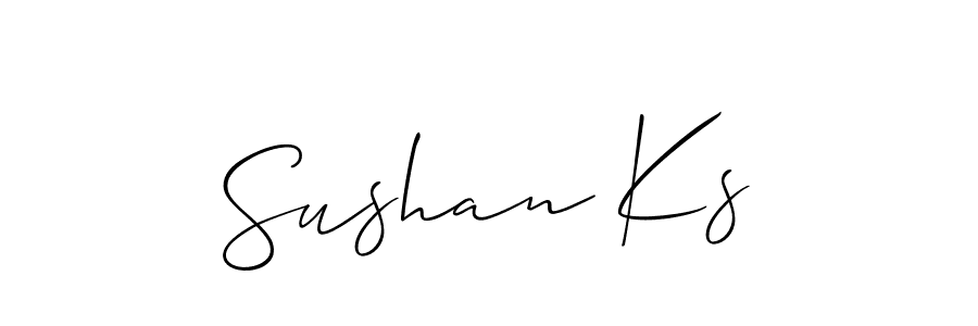 See photos of Sushan Ks official signature by Spectra . Check more albums & portfolios. Read reviews & check more about Allison_Script font. Sushan Ks signature style 2 images and pictures png