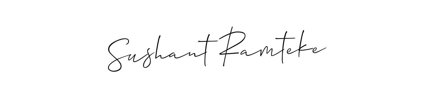 See photos of Sushant Ramteke official signature by Spectra . Check more albums & portfolios. Read reviews & check more about Allison_Script font. Sushant Ramteke signature style 2 images and pictures png