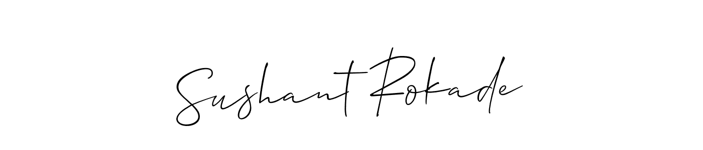 See photos of Sushant Rokade official signature by Spectra . Check more albums & portfolios. Read reviews & check more about Allison_Script font. Sushant Rokade signature style 2 images and pictures png