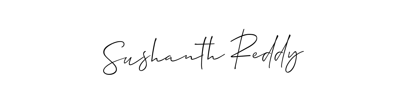 Similarly Allison_Script is the best handwritten signature design. Signature creator online .You can use it as an online autograph creator for name Sushanth Reddy. Sushanth Reddy signature style 2 images and pictures png