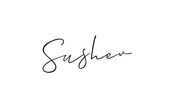 Similarly Allison_Script is the best handwritten signature design. Signature creator online .You can use it as an online autograph creator for name Sushev. Sushev signature style 2 images and pictures png