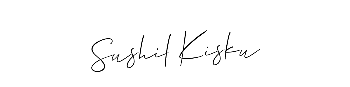 Make a beautiful signature design for name Sushil Kisku. Use this online signature maker to create a handwritten signature for free. Sushil Kisku signature style 2 images and pictures png