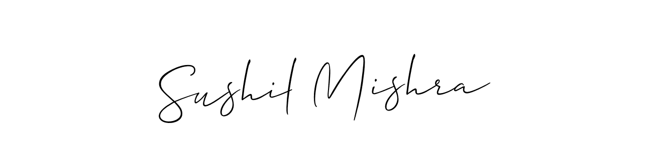 Make a beautiful signature design for name Sushil Mishra. Use this online signature maker to create a handwritten signature for free. Sushil Mishra signature style 2 images and pictures png