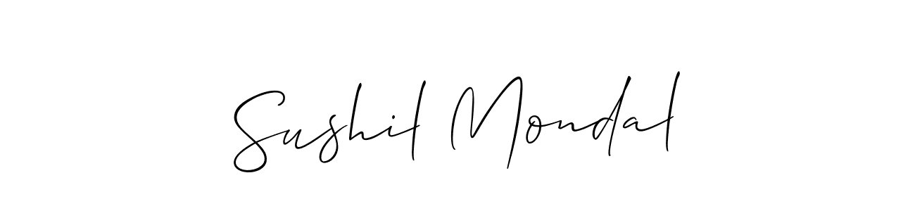 Make a beautiful signature design for name Sushil Mondal. Use this online signature maker to create a handwritten signature for free. Sushil Mondal signature style 2 images and pictures png