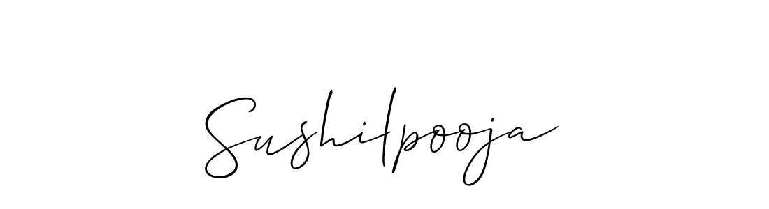 You can use this online signature creator to create a handwritten signature for the name Sushilpooja. This is the best online autograph maker. Sushilpooja signature style 2 images and pictures png