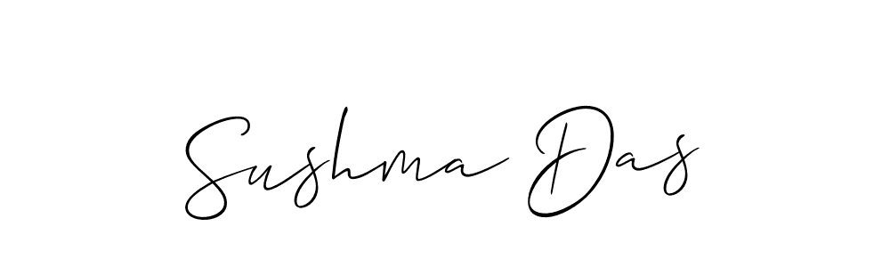 Also You can easily find your signature by using the search form. We will create Sushma Das name handwritten signature images for you free of cost using Allison_Script sign style. Sushma Das signature style 2 images and pictures png