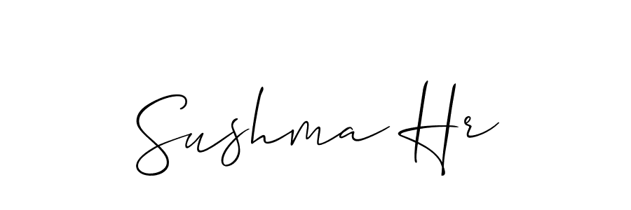 See photos of Sushma Hr official signature by Spectra . Check more albums & portfolios. Read reviews & check more about Allison_Script font. Sushma Hr signature style 2 images and pictures png