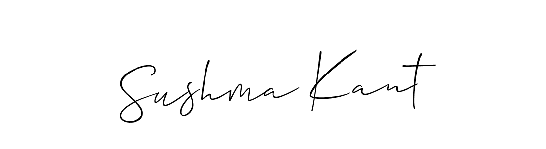 Make a beautiful signature design for name Sushma Kant. Use this online signature maker to create a handwritten signature for free. Sushma Kant signature style 2 images and pictures png