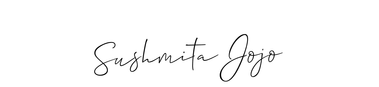 Once you've used our free online signature maker to create your best signature Allison_Script style, it's time to enjoy all of the benefits that Sushmita Jojo name signing documents. Sushmita Jojo signature style 2 images and pictures png