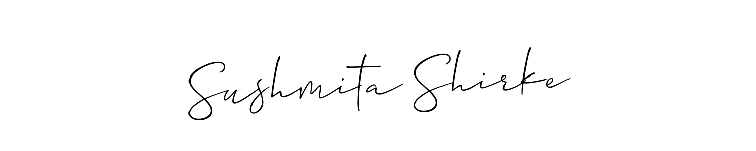 Best and Professional Signature Style for Sushmita Shirke. Allison_Script Best Signature Style Collection. Sushmita Shirke signature style 2 images and pictures png