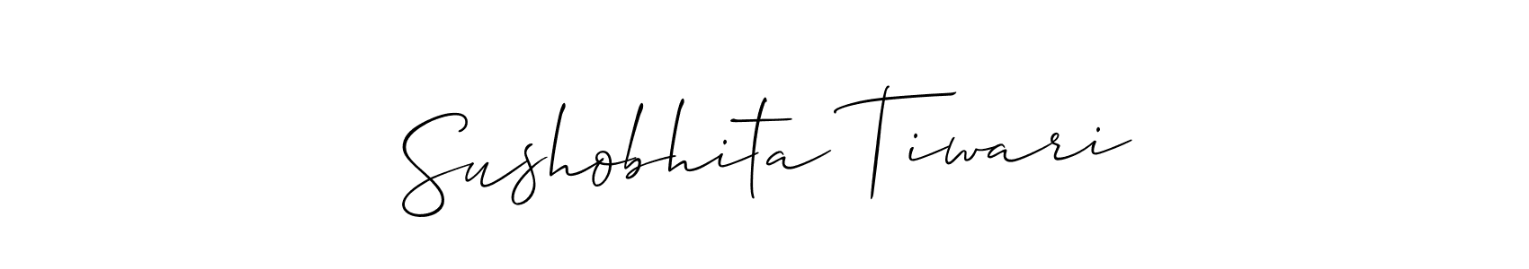 Once you've used our free online signature maker to create your best signature Allison_Script style, it's time to enjoy all of the benefits that Sushobhita Tiwari name signing documents. Sushobhita Tiwari signature style 2 images and pictures png
